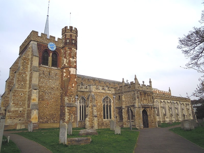 Church in Hitchin, England