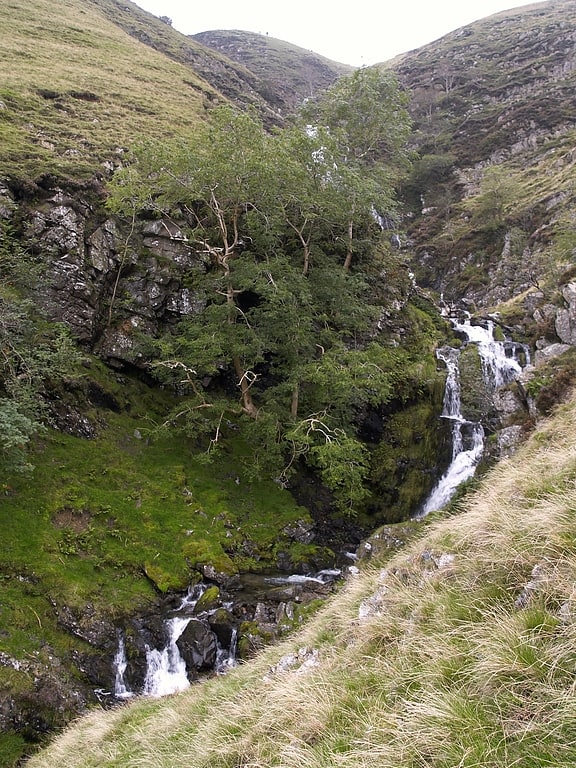 Waterfall in England