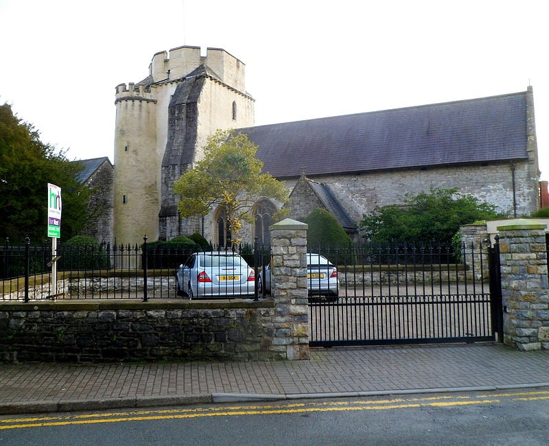 Anglican church in Cowbridge, Wales