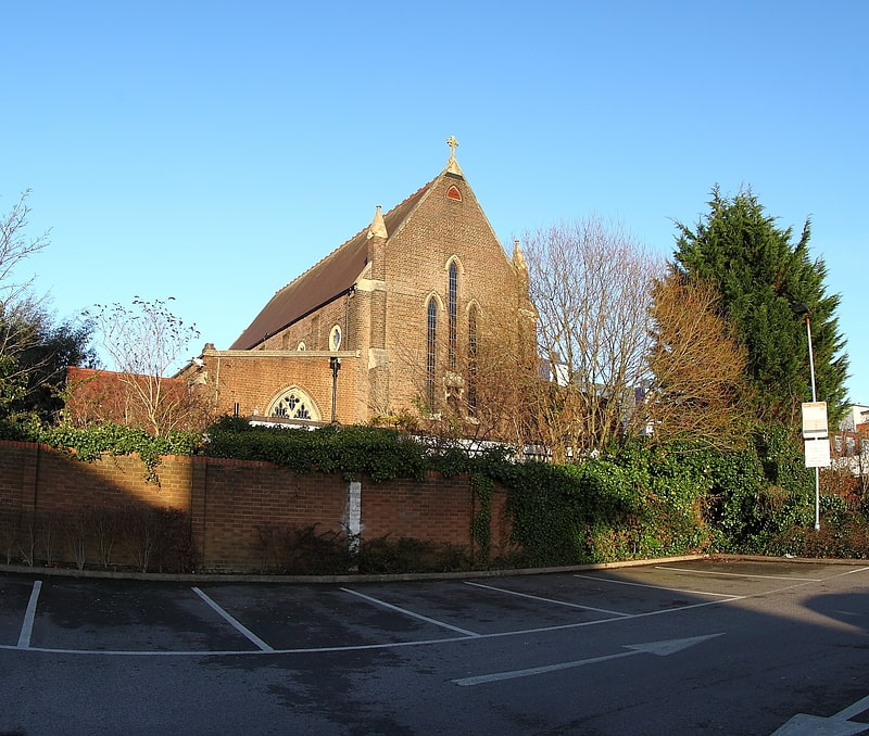 Parish church in Luton, England