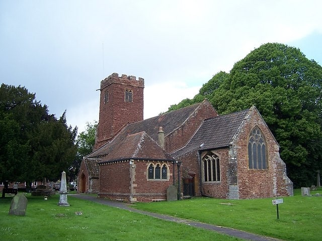 Anglican church in Wembdon, England