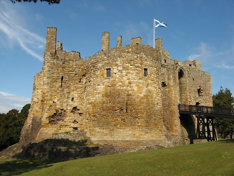 Fortress in Dirleton, Scotland