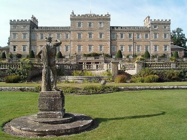 Stately home in Scotland