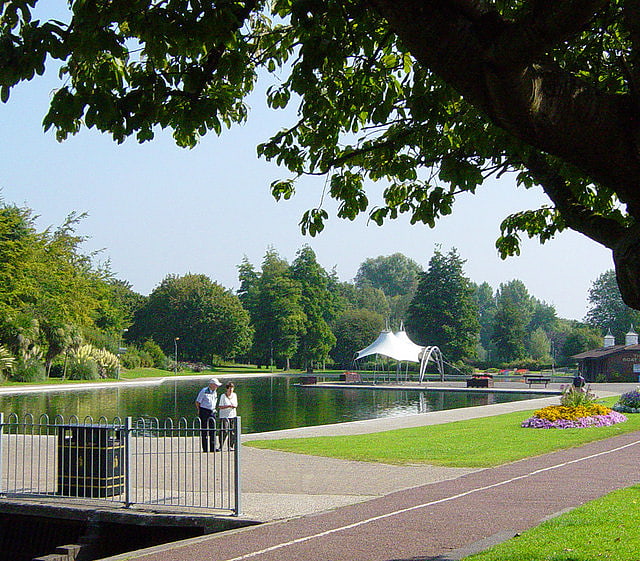 Park in Basingstoke, England