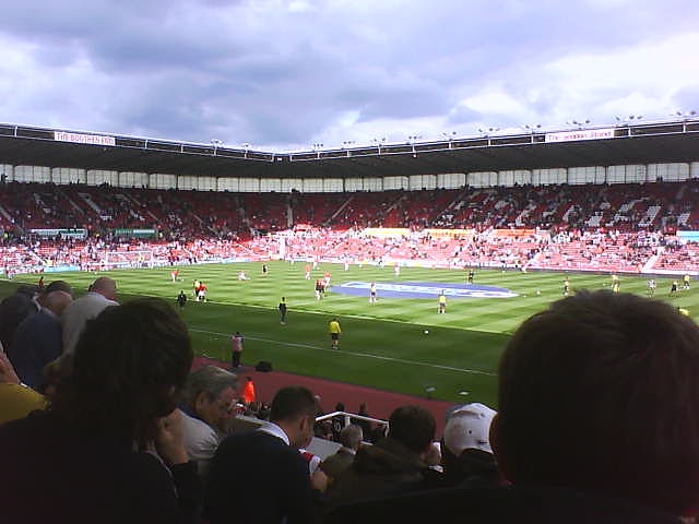 Stadion in Stoke-on-Trent, England