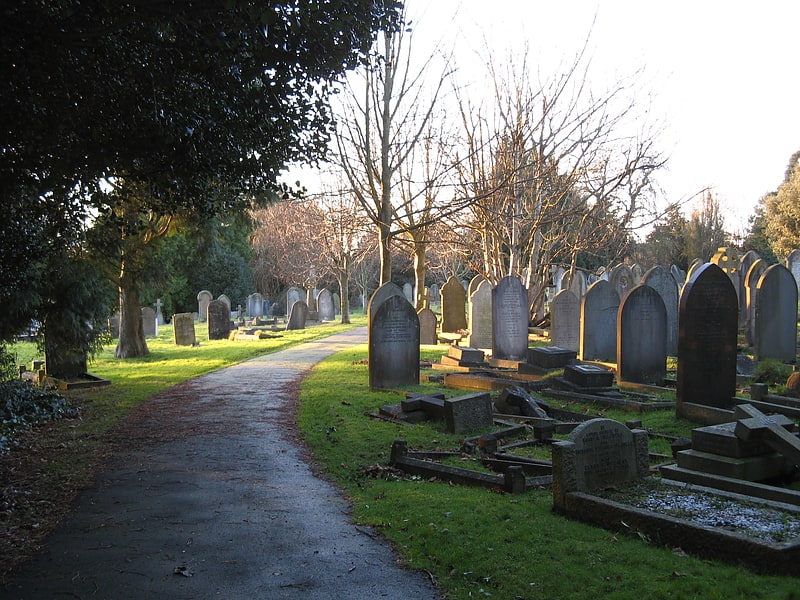 Cemetery in Bath, England
