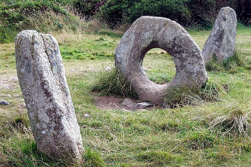 Icónico monumento de piedra de la Edad de Bronce