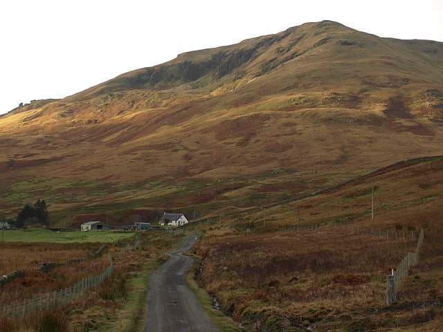 Hill in Scotland