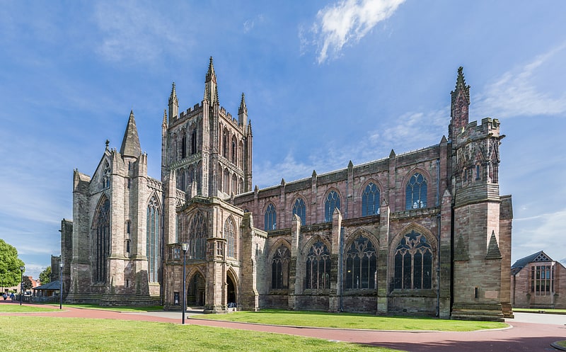 Catedral en Hereford, Inglaterra