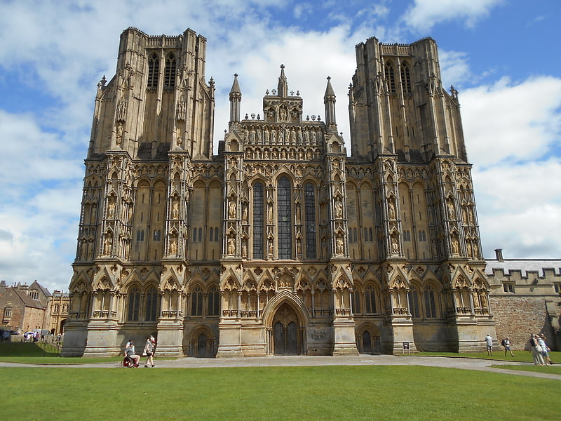 Cathedral in Wells, England
