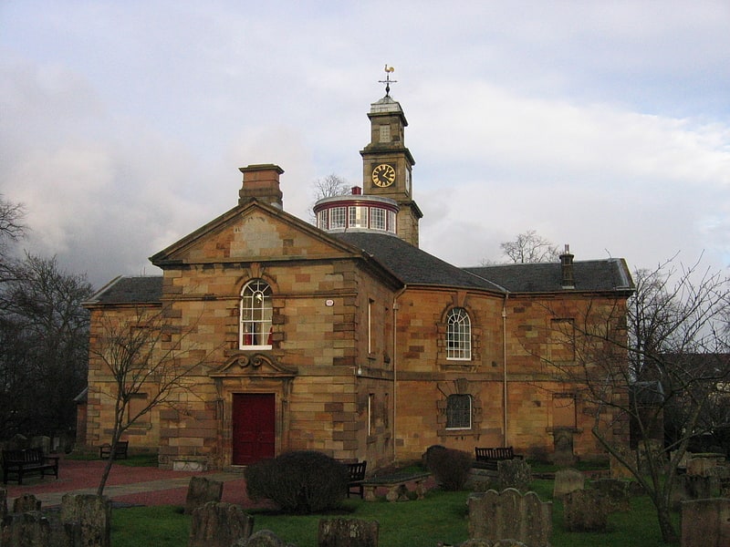 Parish church in Hamilton, Scotland