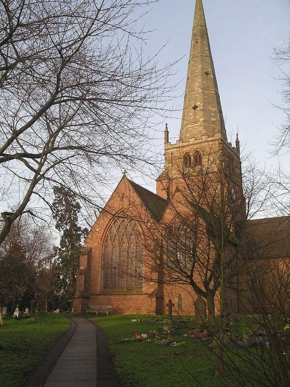 Parish church in Solihull, England