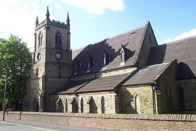 Church in Macclesfield, England