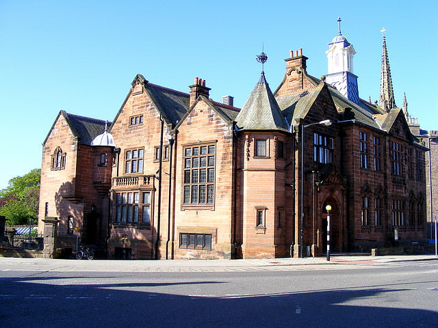 Bibliothek in Montrose, Schottland