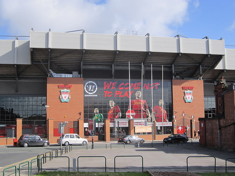 Stade de football à Liverpool, Angleterre