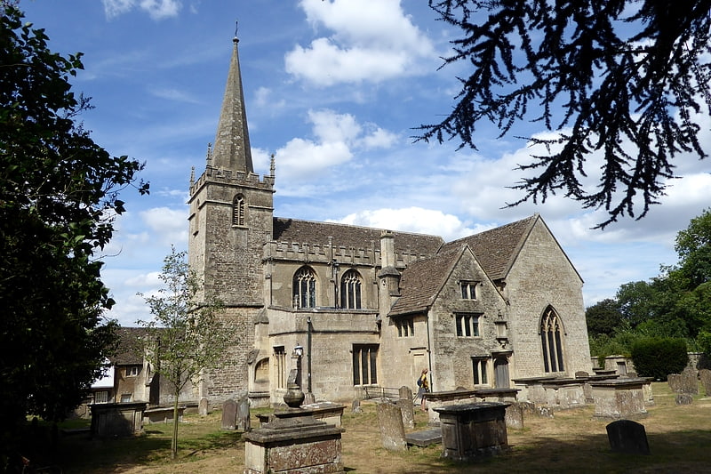 Anglican church in Lacock, England