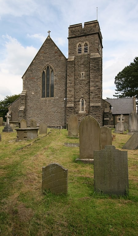 Anglican church in Aberdare, Wales