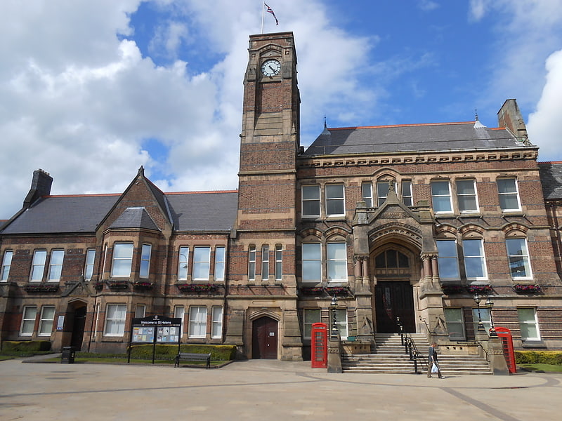 City or town hall in St. Helens, England