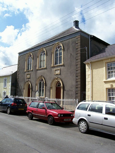Church in Llandovery, Wales