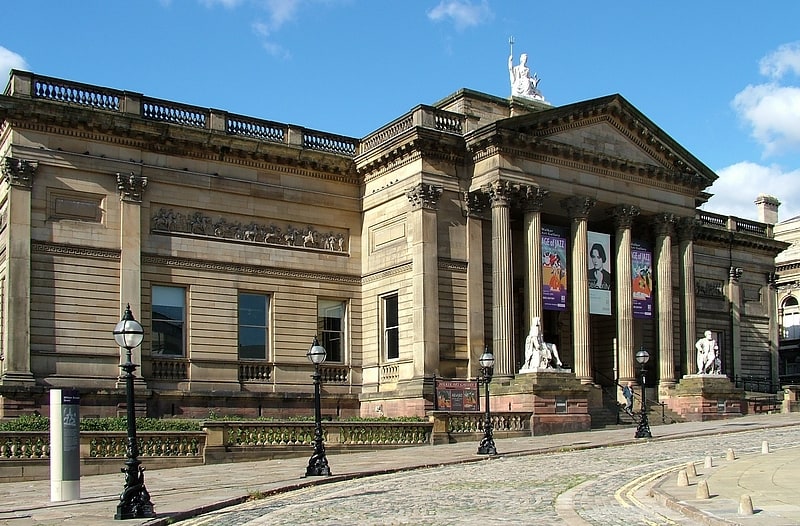 Kunstgalerie in Liverpool, England