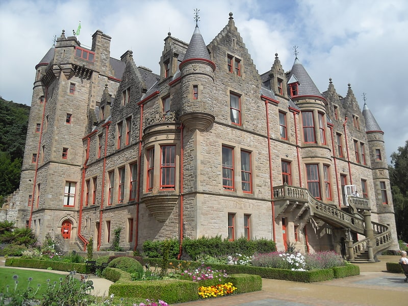 Schloss in Belfast, Nordirland