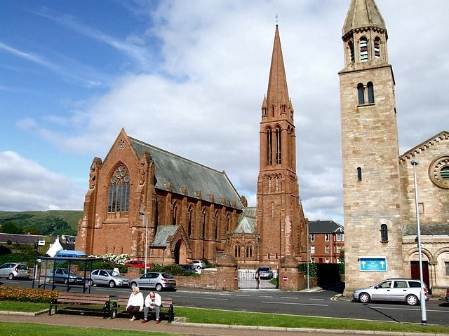 Kirche in Largs, Schottland