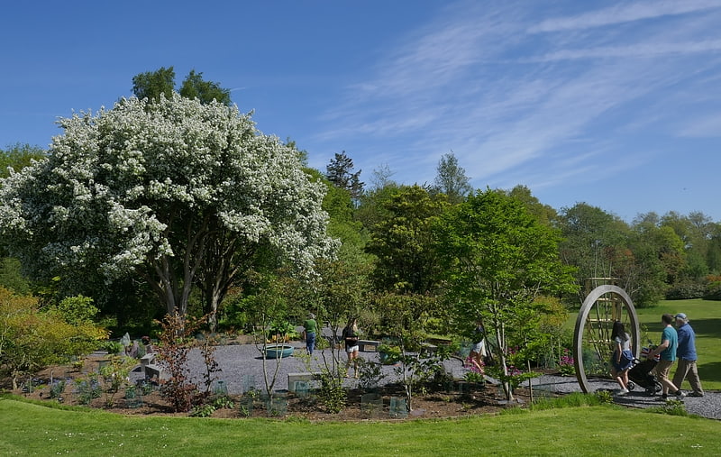 Botanical garden in Wales