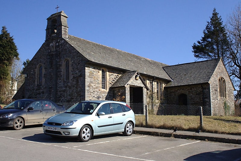Anglican church in Camelford, England