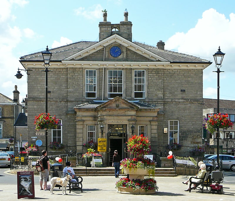 Centre commercial à Wetherby, Angleterre