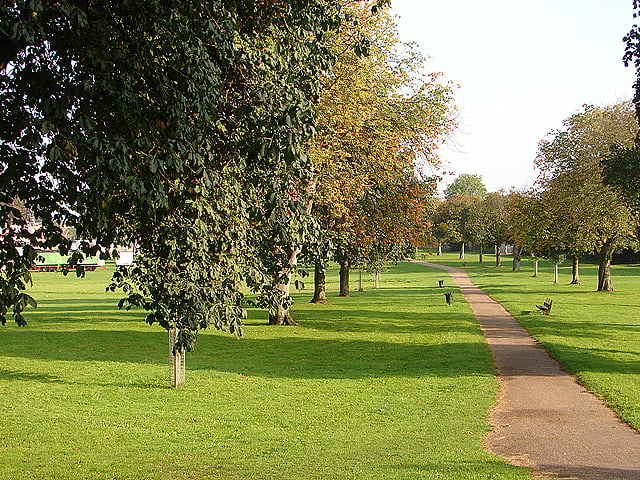 Park in Hitchin, England