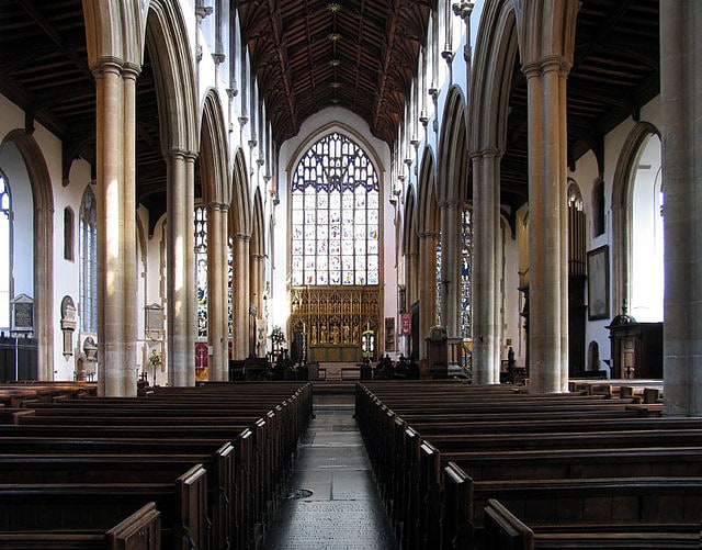 Parish church in Norwich, England