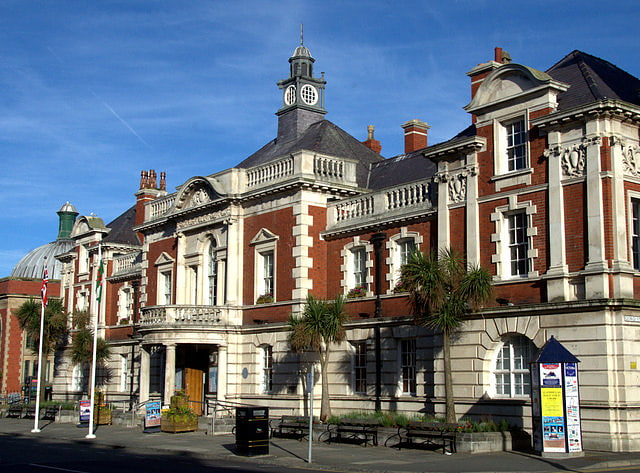 City or town hall in Llandudno, Wales