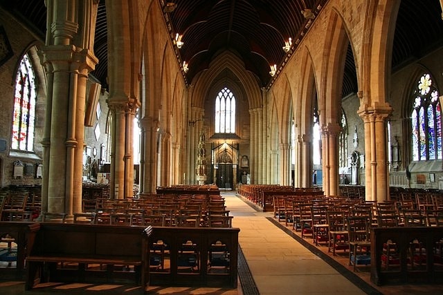 Church in Grantham, England