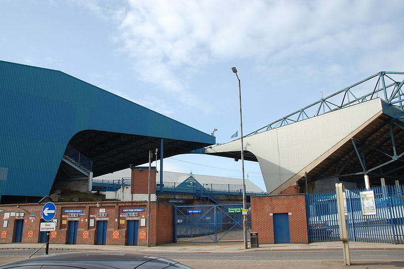 Stade de football à Sheffield, Angleterre