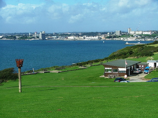 Historical landmark in Plymouth, England