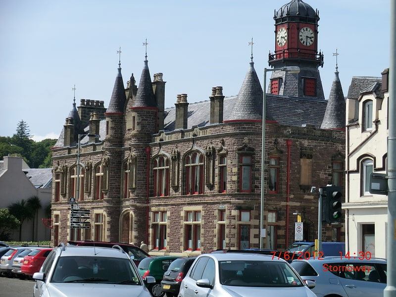 City or town hall in Stornoway, Scotland