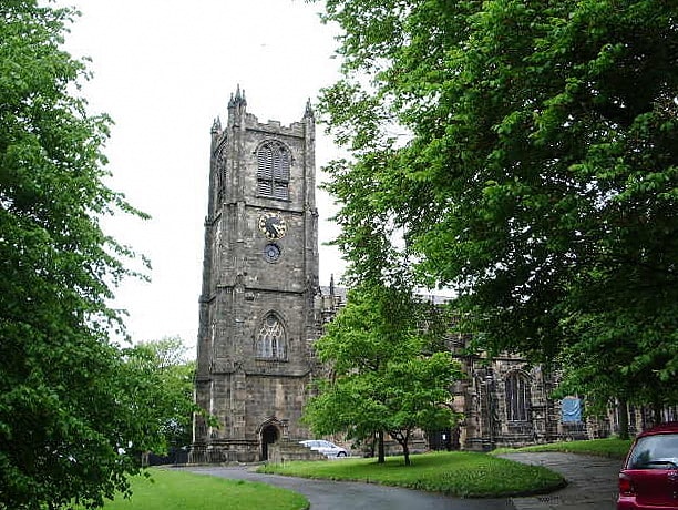 Church in Lancaster, England