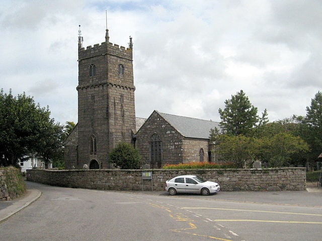 Anglican church in Madron, England