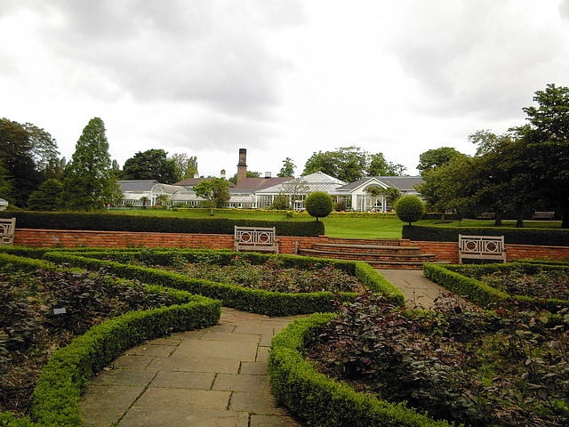 Jardín botánico en Birmingham, Inglaterra