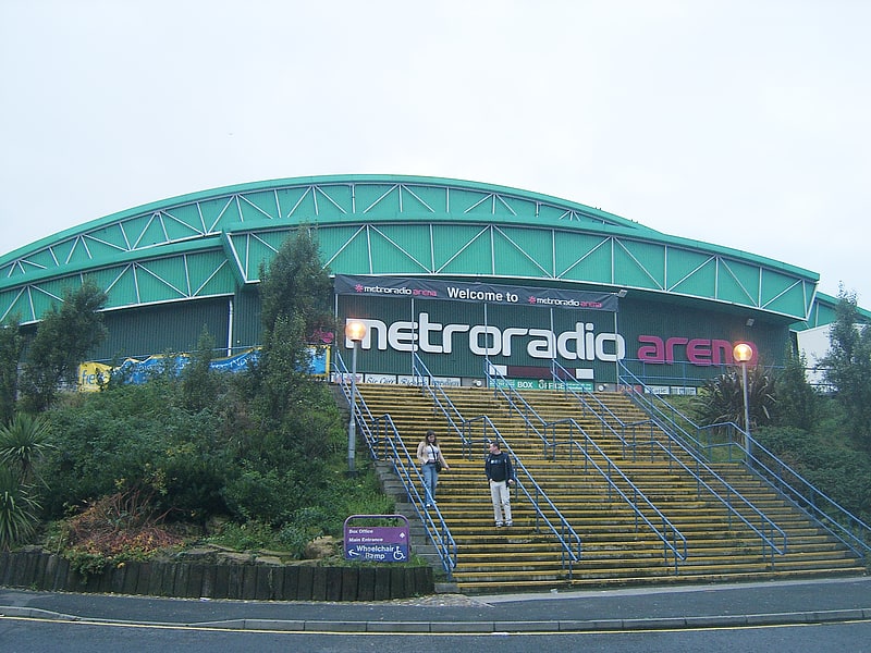 Obiekt sportowy w Newcastle upon Tyne, Anglia