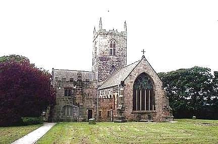 Church in Houghton-le-Spring, England