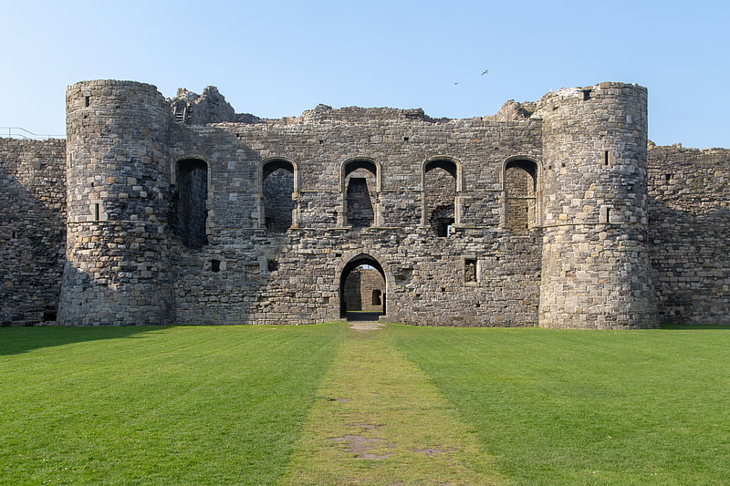 Castillo en Beaumaris, Gales