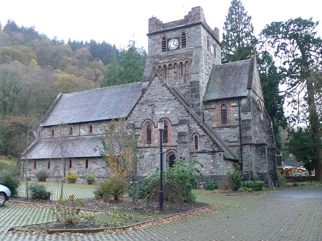 Church in Betws-y-Coed, Wales
