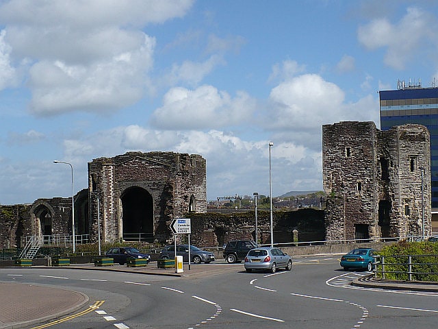 Castle in Newport, Wales