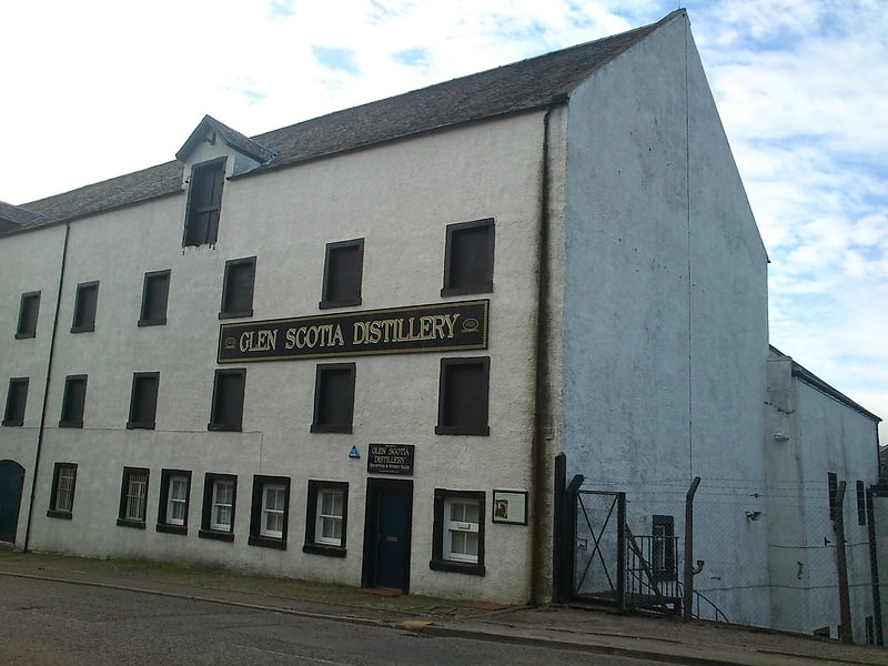 Distillery in Campbeltown, Scotland