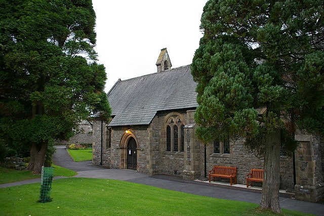 Anglican church in Arnside, England