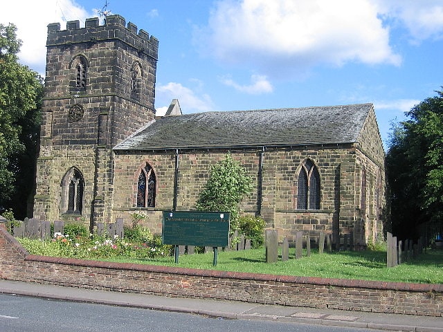 Anglican church in Church Gresley, England