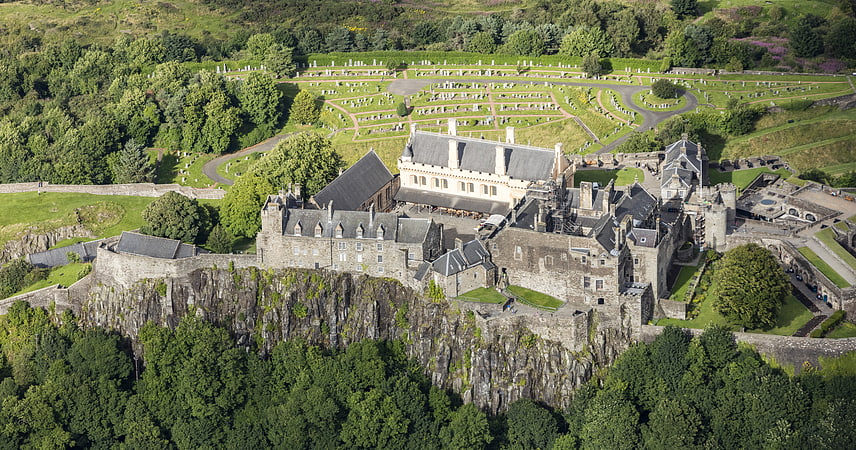 Schloss in Stirling, Schottland