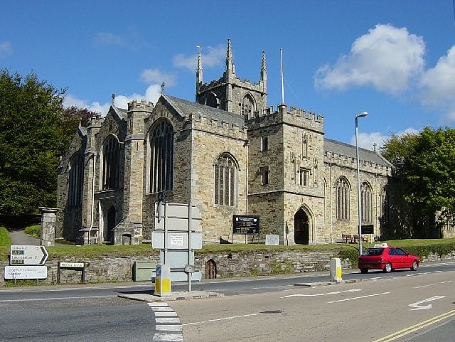 Parish church in Bodmin, England
