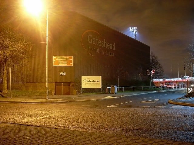 Stade à Gateshead, Angleterre